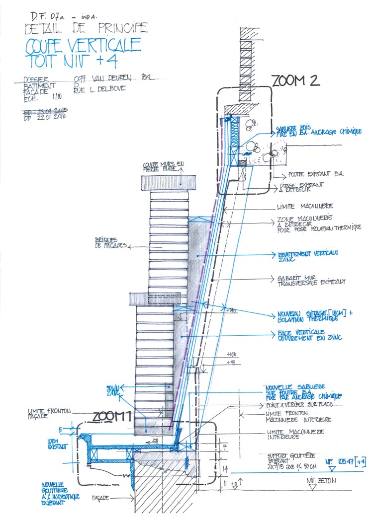 Detail of roof principle