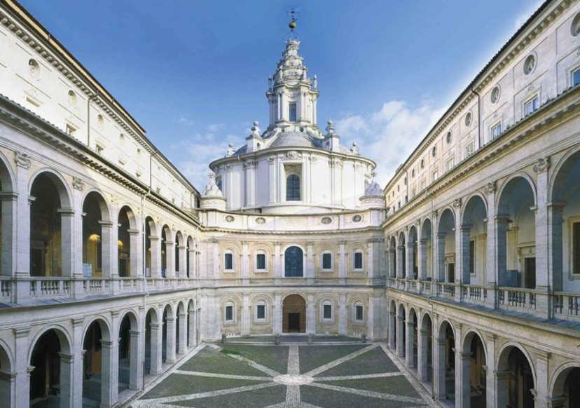 Francesco Borromini, Sant'Ivo alla Sapienza Church, 1662